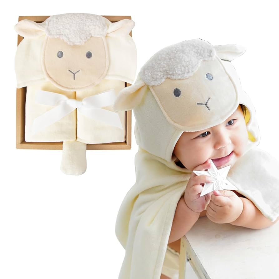 Amazon | [DEIGO] ディーゴ 出産祝い フード付きバスタオル